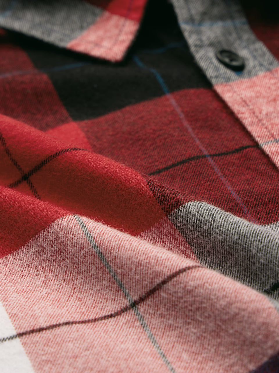 Plaid: Black, Blue and Red